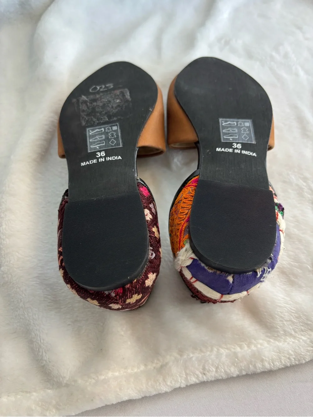 Free People Rajah D’Orsay Embroidered Flats Size 36/6